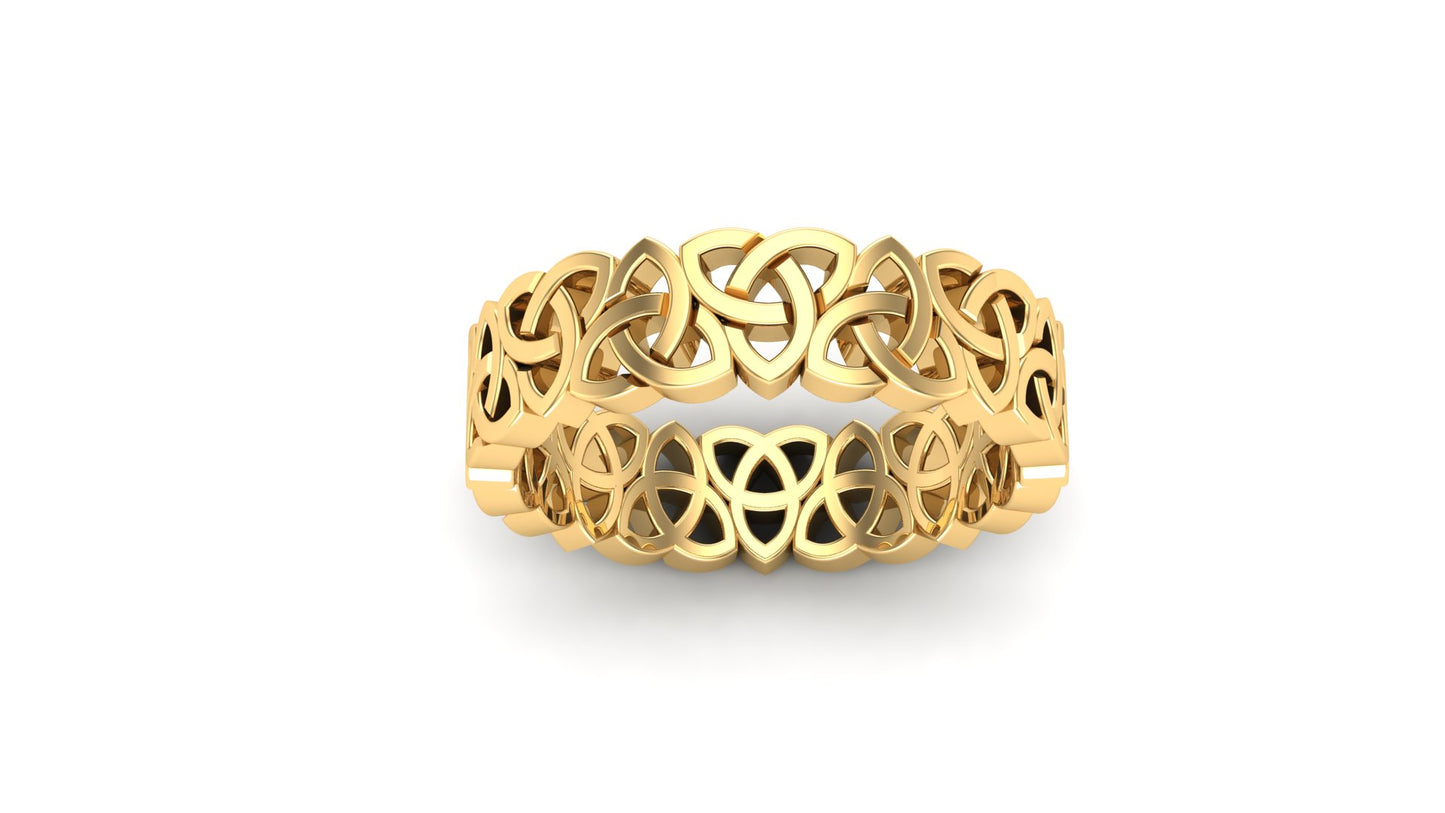 10 Gram | 6.10 mm Thickness | Designer Band.