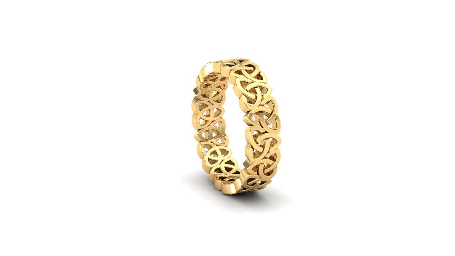 10 Gram | 6.10 mm Thickness | Designer Band.