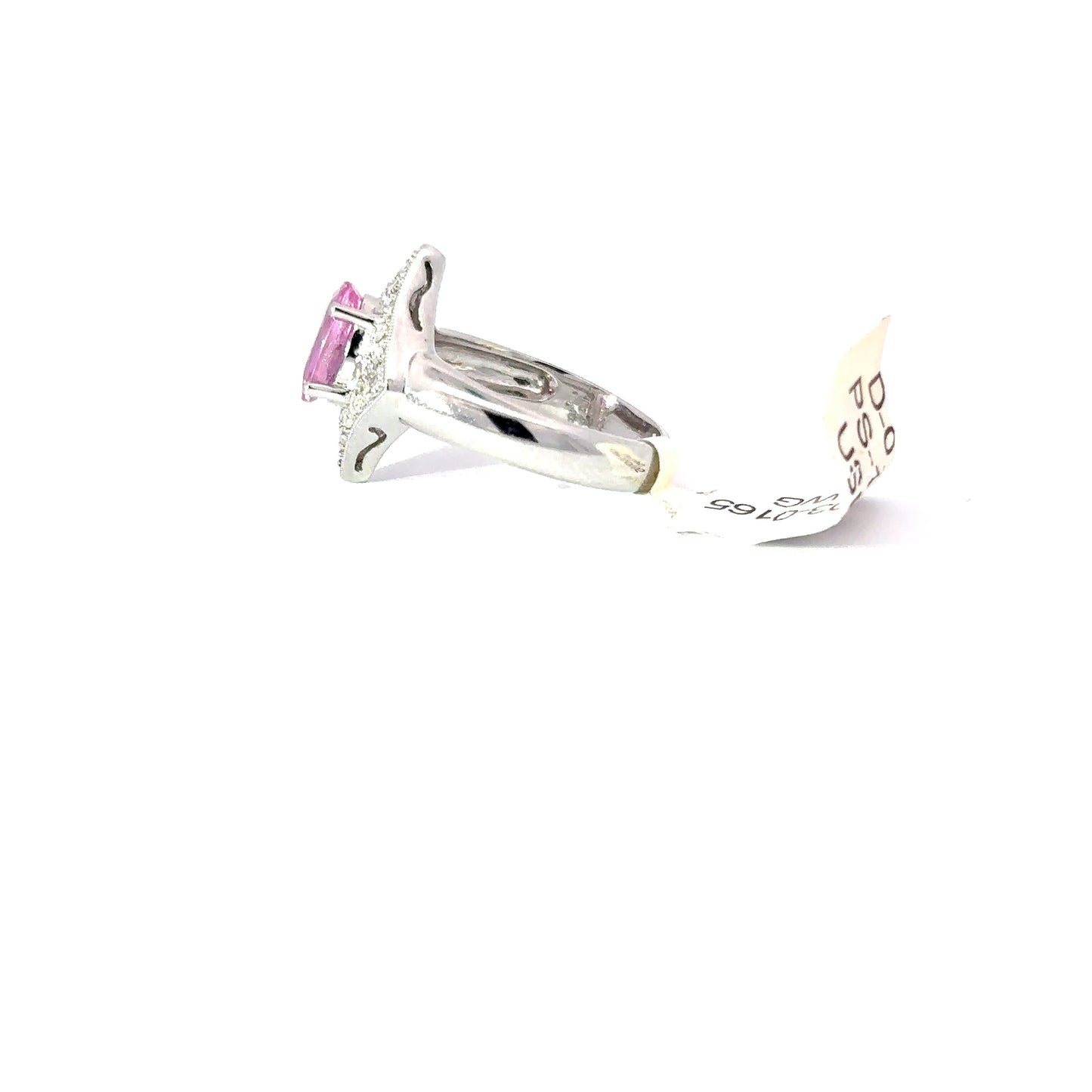 18K White Gold Ring.