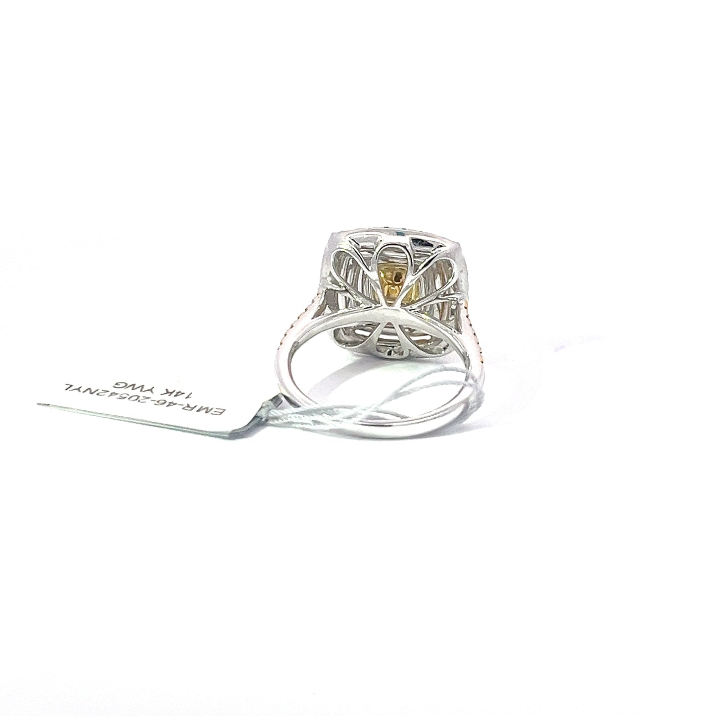 2.02ct Total Natural Diamonds Including Center Stone | 14K YWG Ring
