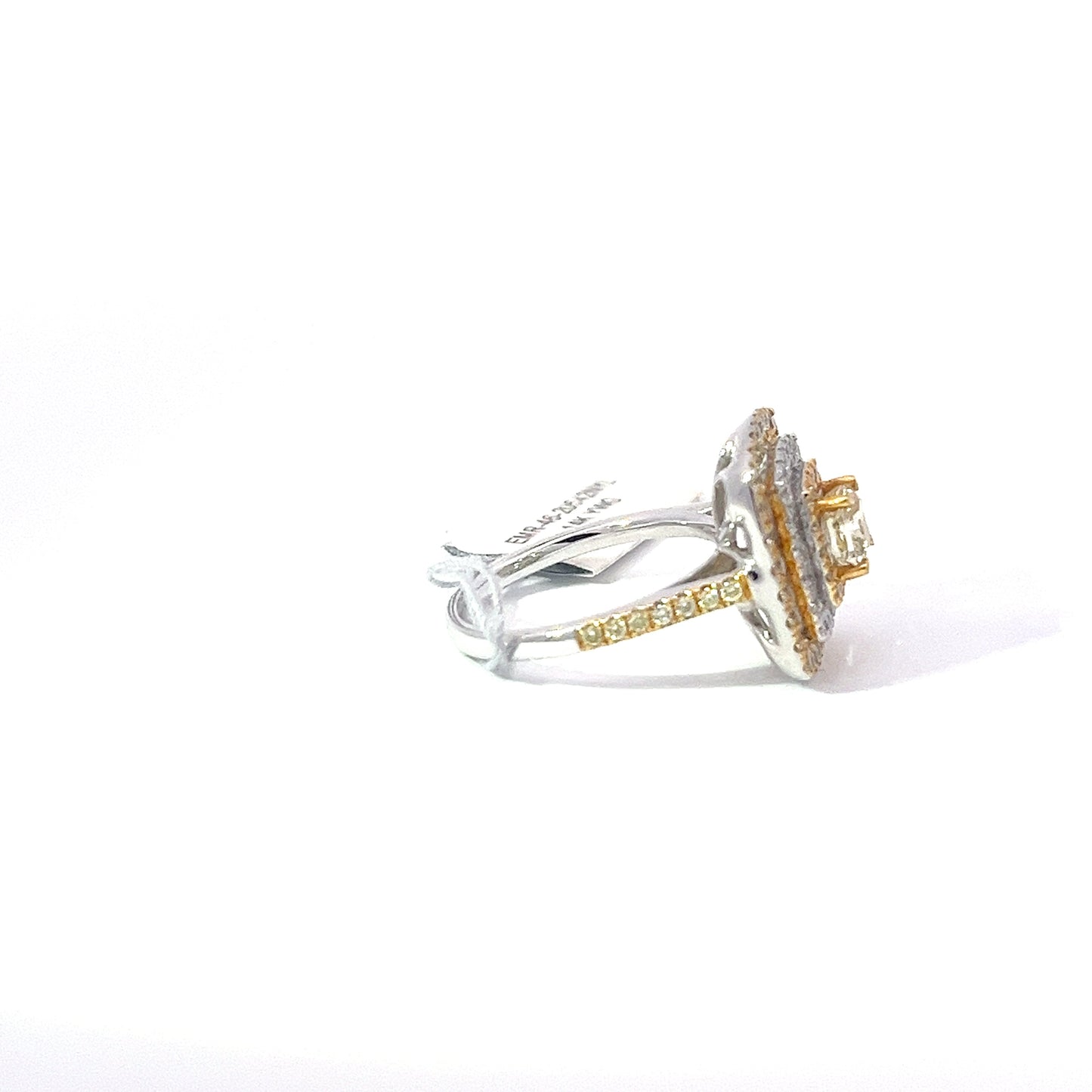 2.02ct Total Natural Diamonds Including Center Stone | 14K YWG Ring