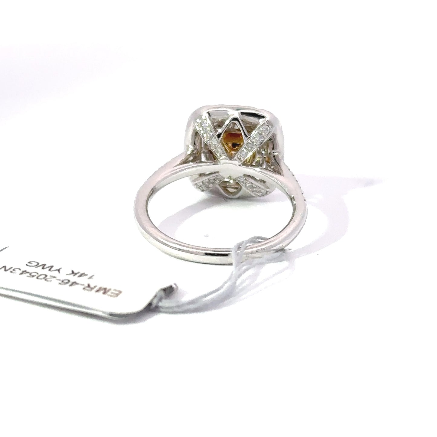 1.40ct Total Natural Diamonds Including Center Stone | 14K YWG Ring