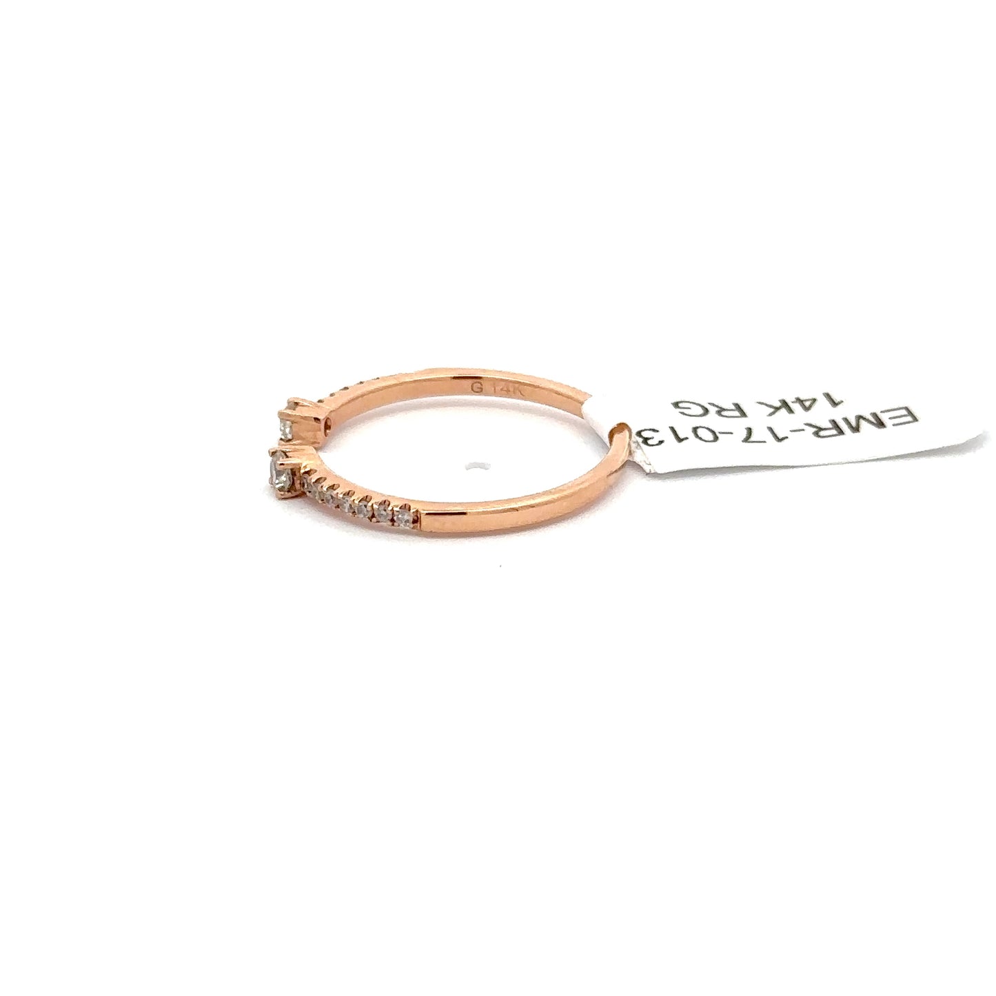 0.25ct Natural Diamond Ring | 14K RG