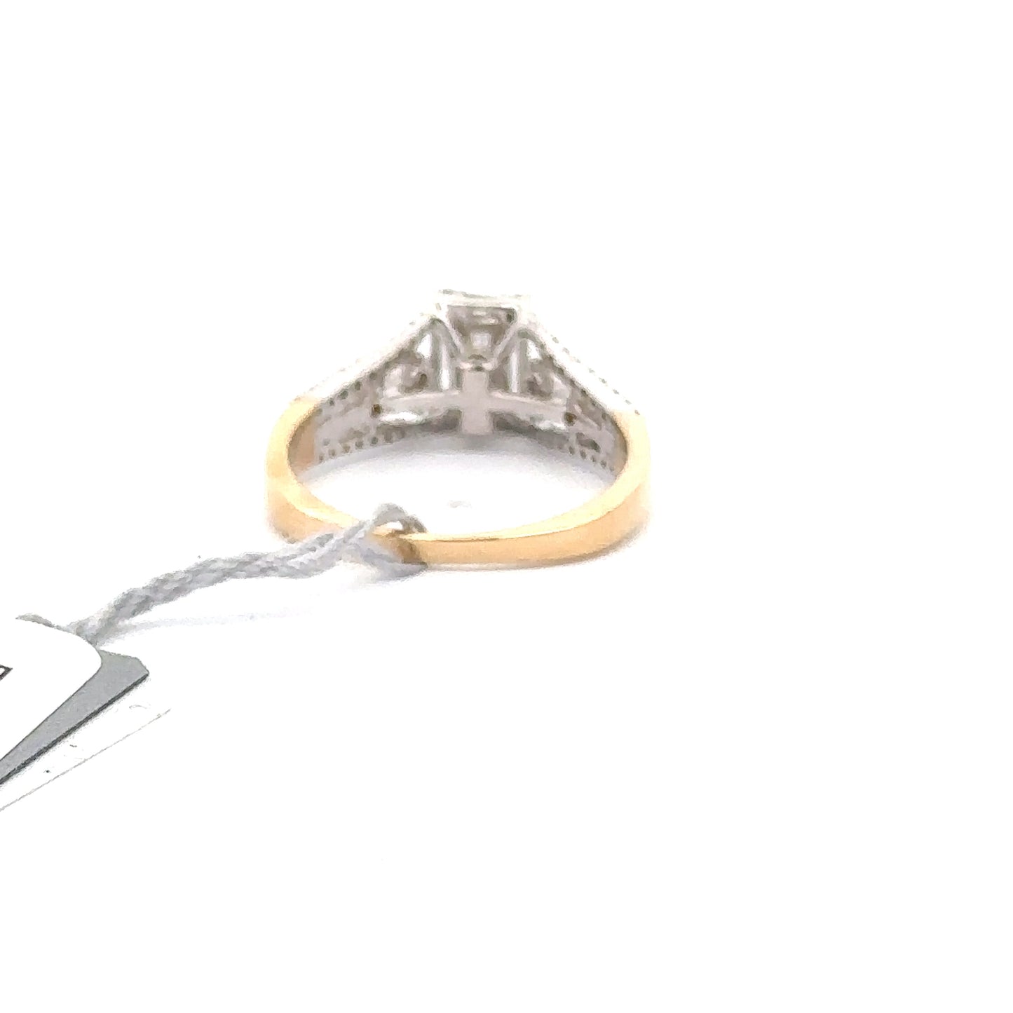 0.75 ctw Natural Diamond Ring | 14k Yellow/White Gold