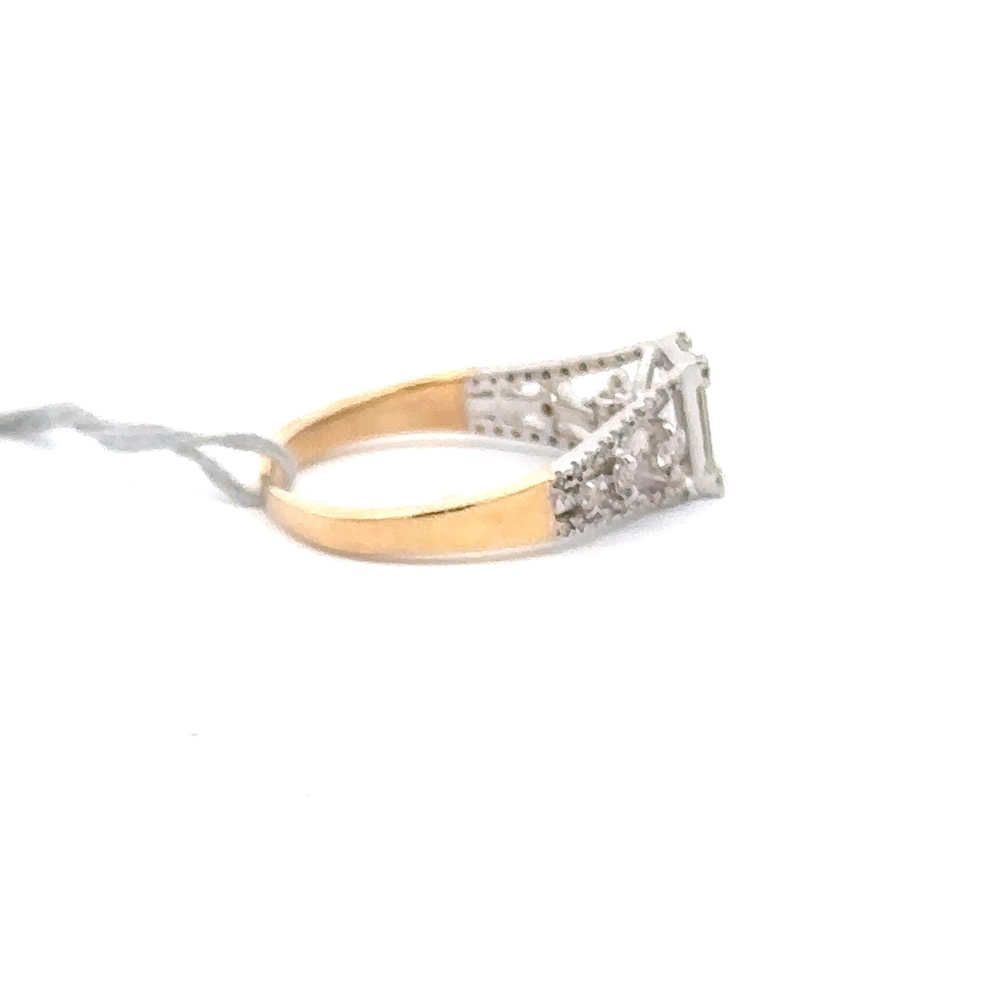0.75 ctw Natural Diamond Ring | 14k Yellow/White Gold