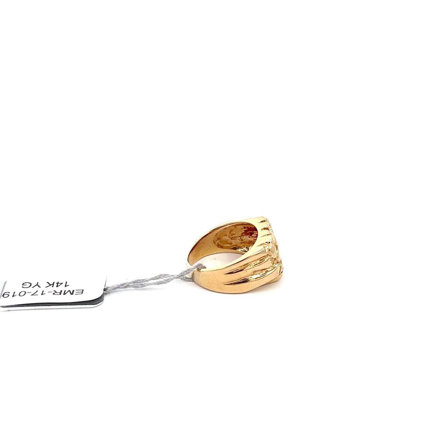 14k Yellow Gold Mens Ring