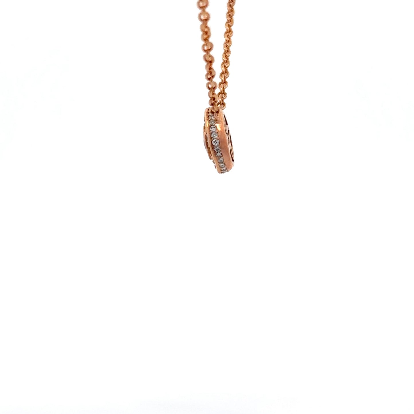 0.55 ct Natural Pink Sapphire | 0.45 ct Natural Diamonds | 14k Rose Gold