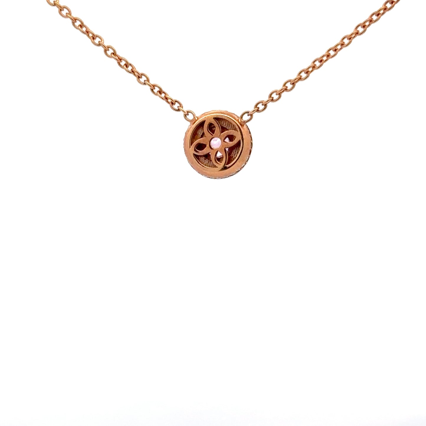 0.55 ct Natural Pink Sapphire | 0.45 ct Natural Diamonds | 14k Rose Gold