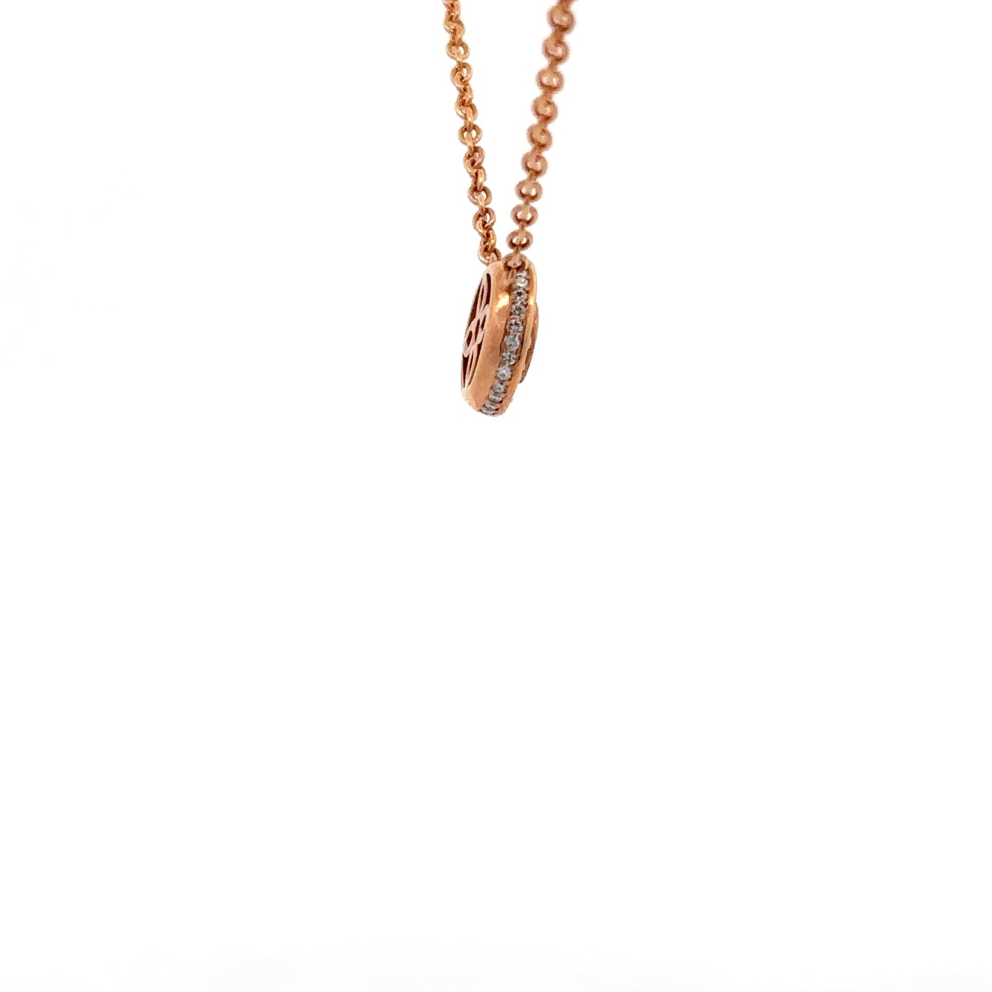 0.55 ct Natural Pink Sapphire | 0.45 ct Natural Diamonds | 14k Rose Gold