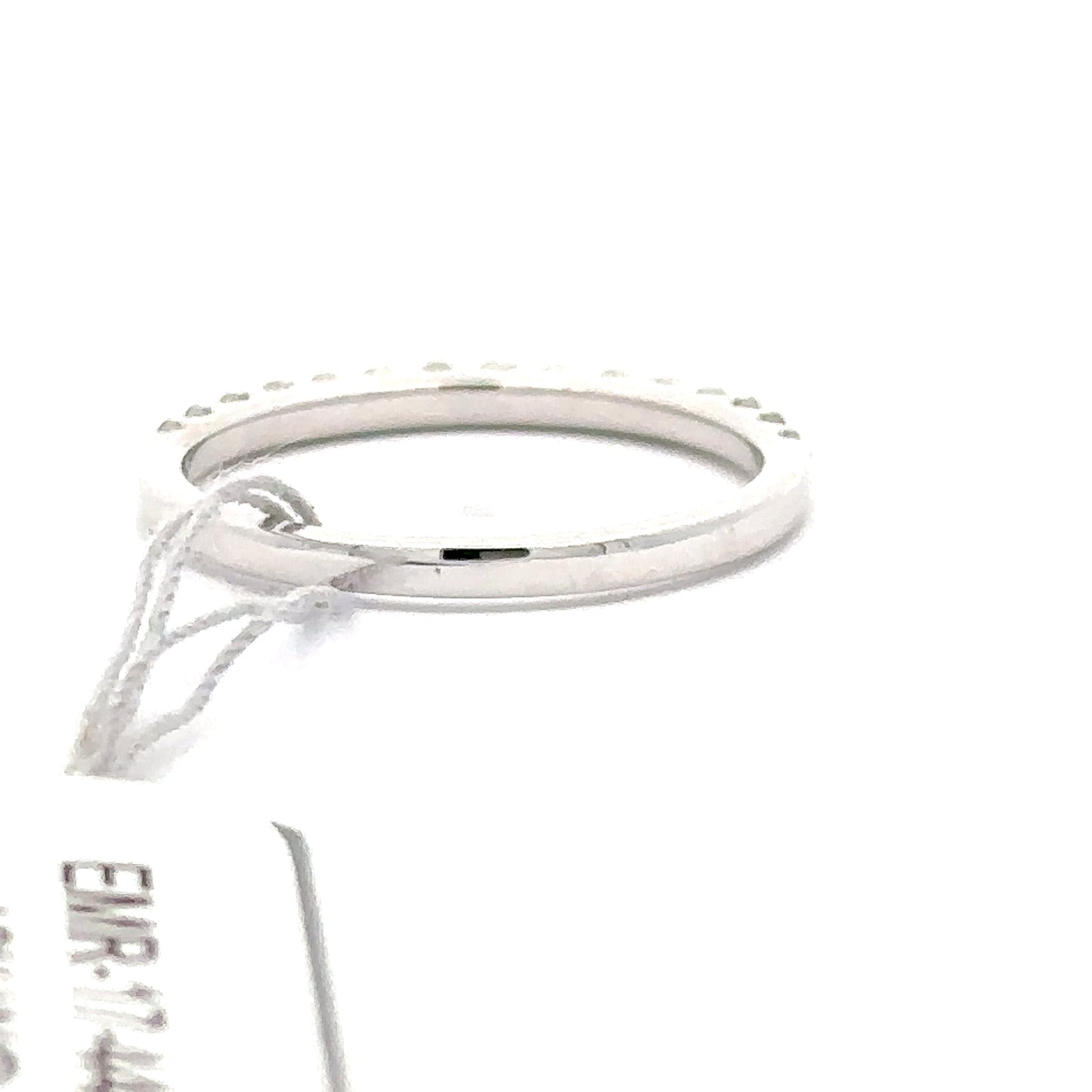 18K White Gold Ring.