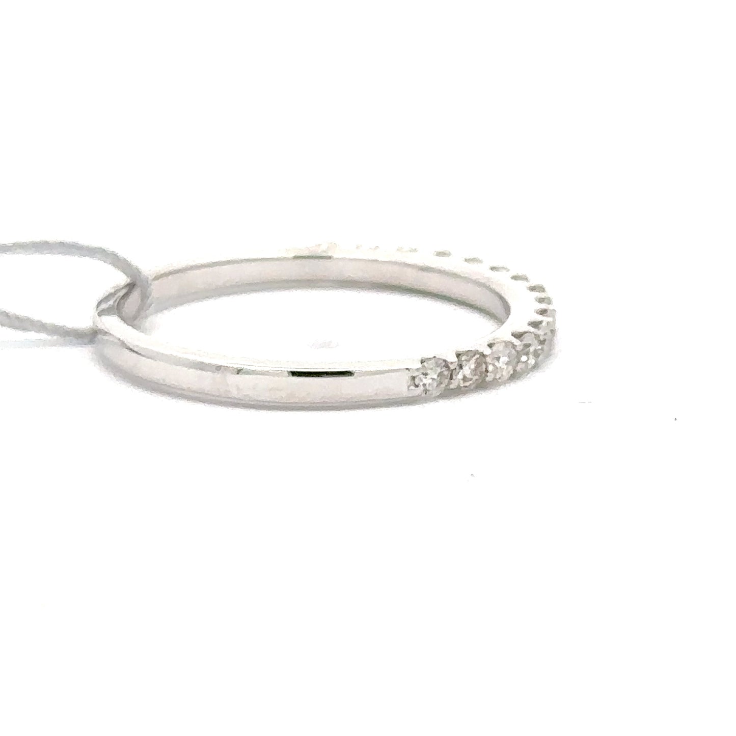 18K White Gold Ring.