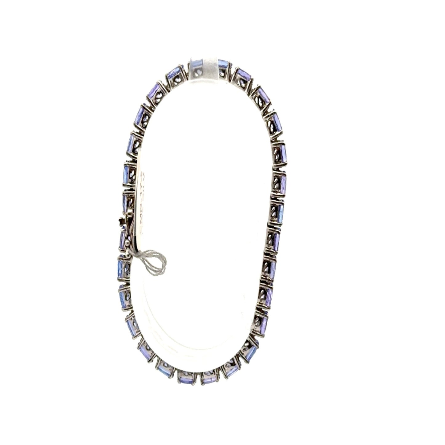10.08 ctw Tanzanite Bracelet | Silver.