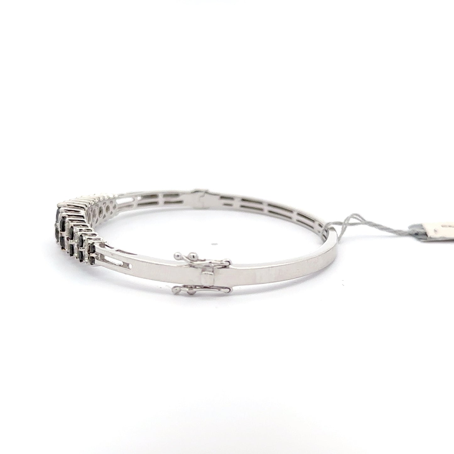 3.00 ctw Natural Diamonds & Balck Diamonds | 14K White Gold