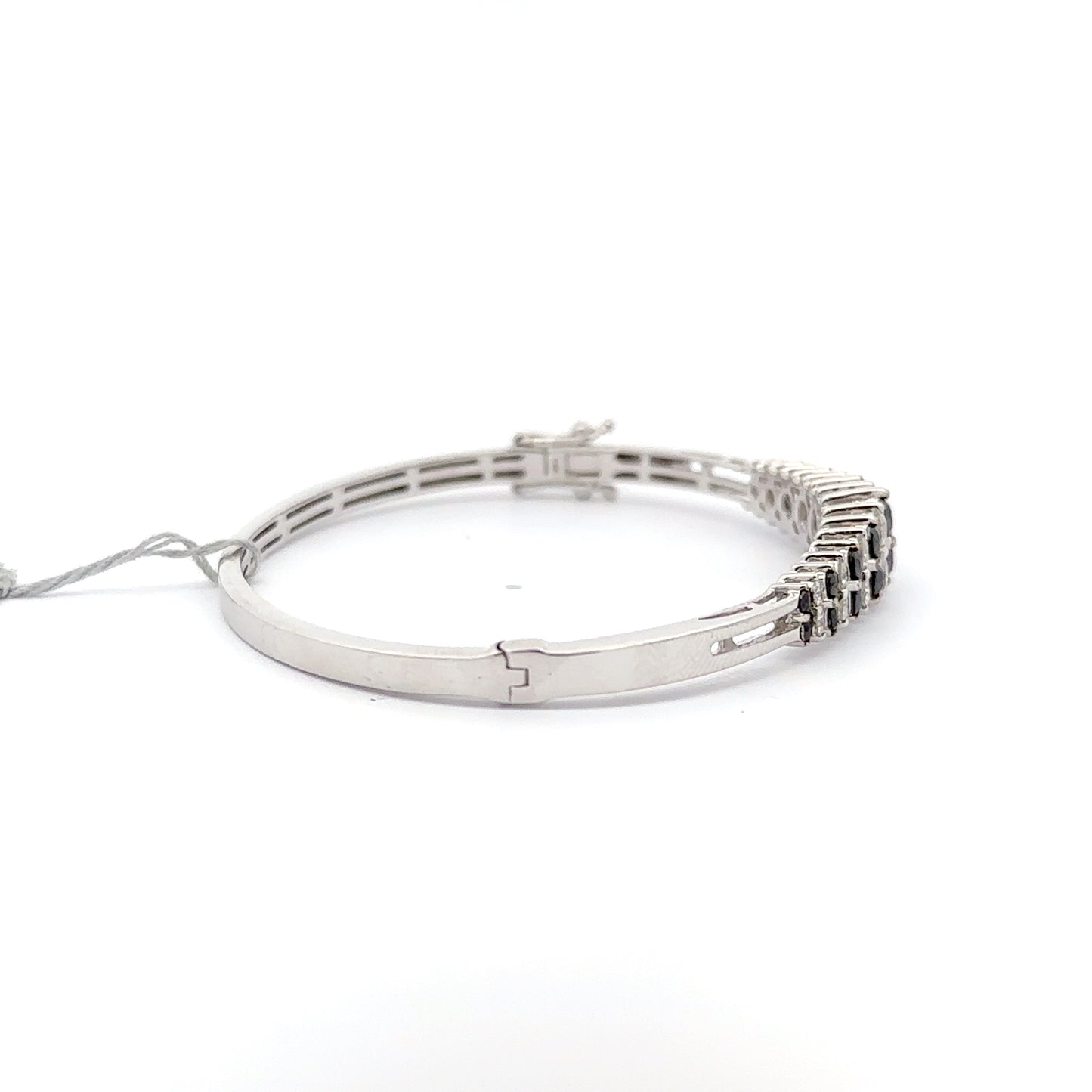 3.00 ctw Natural Diamonds & Balck Diamonds | 14K White Gold