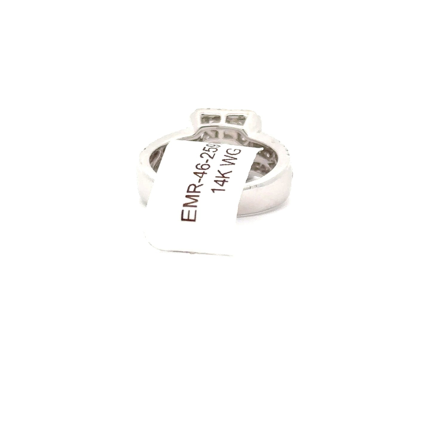 1.35 ctw Natural Diamond Ring | 14k White Gold | 6.7 Gram.