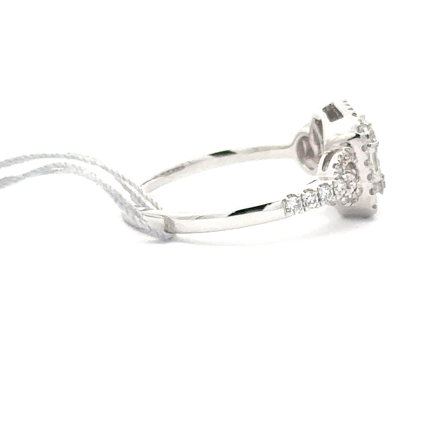 0.68ct Total Natural Diamond Ring | 14K WG