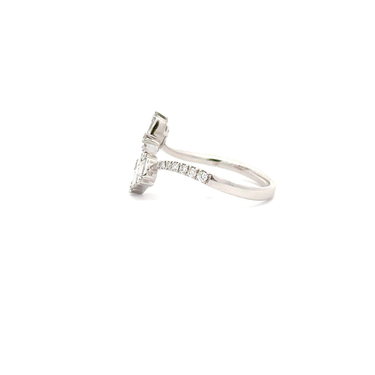 0.64ctw Natural Diamond Ring | 14k white gold