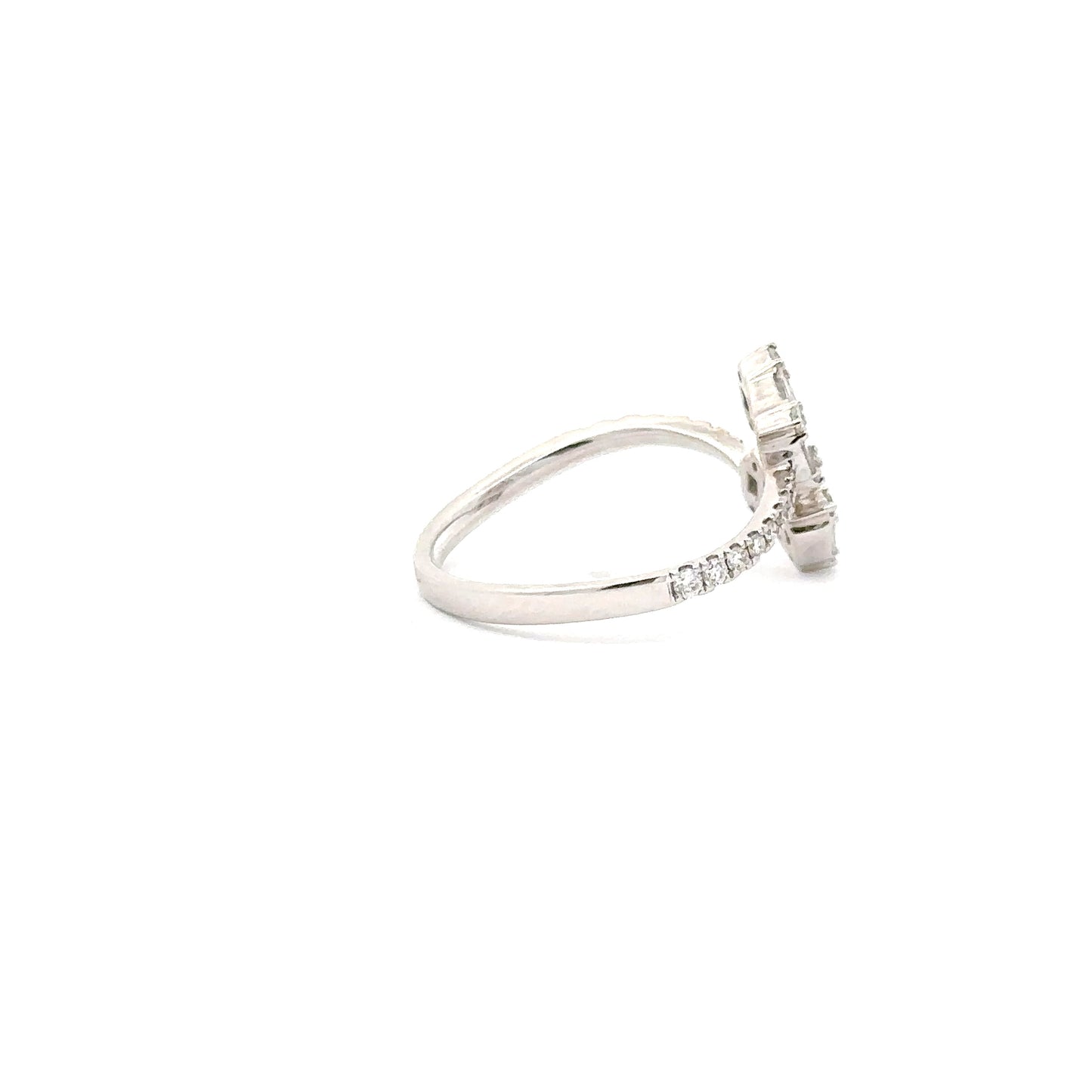 0.64ctw Natural Diamond Ring | 14k white gold