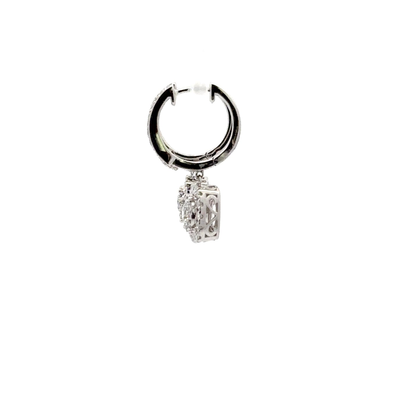 1.05 ct Natural Diamonds | 14k White Gold.