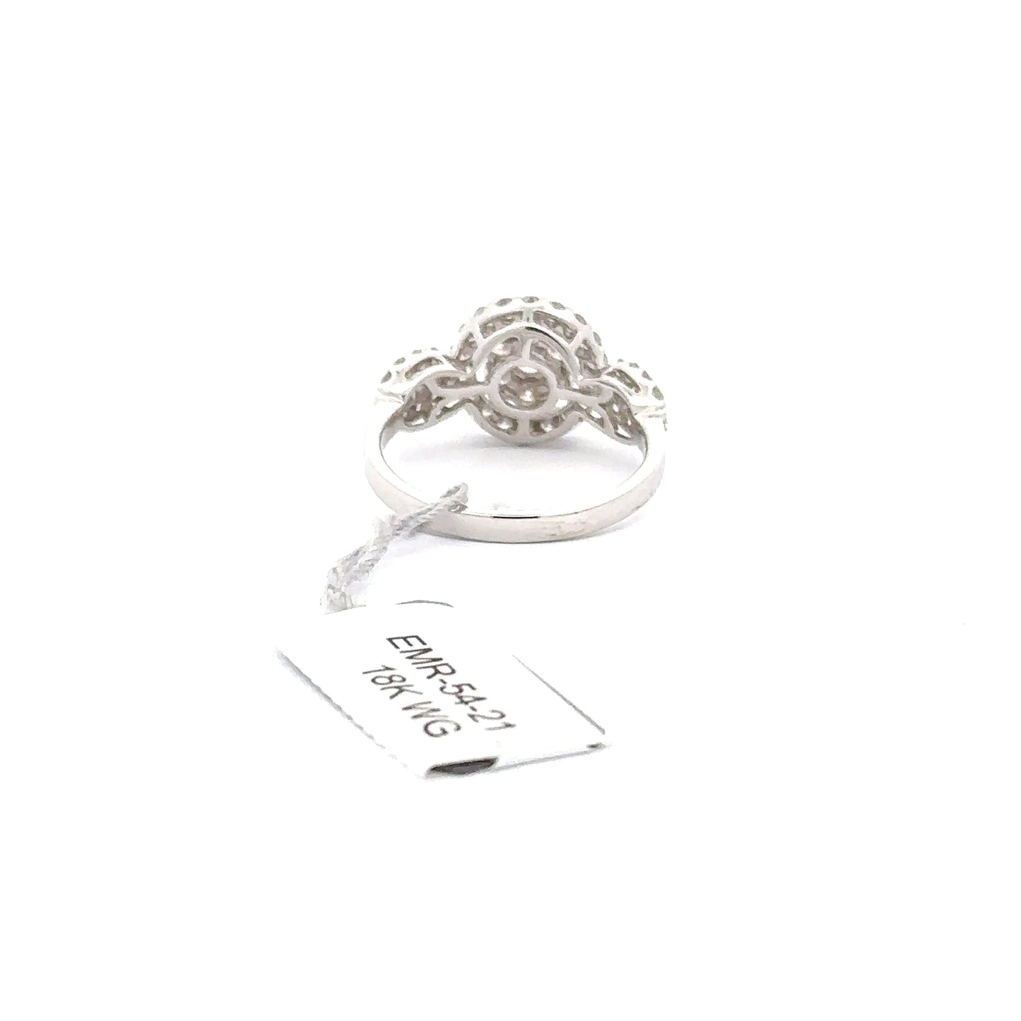 1.08ct Total Natural Diamond Ring | 18K WG