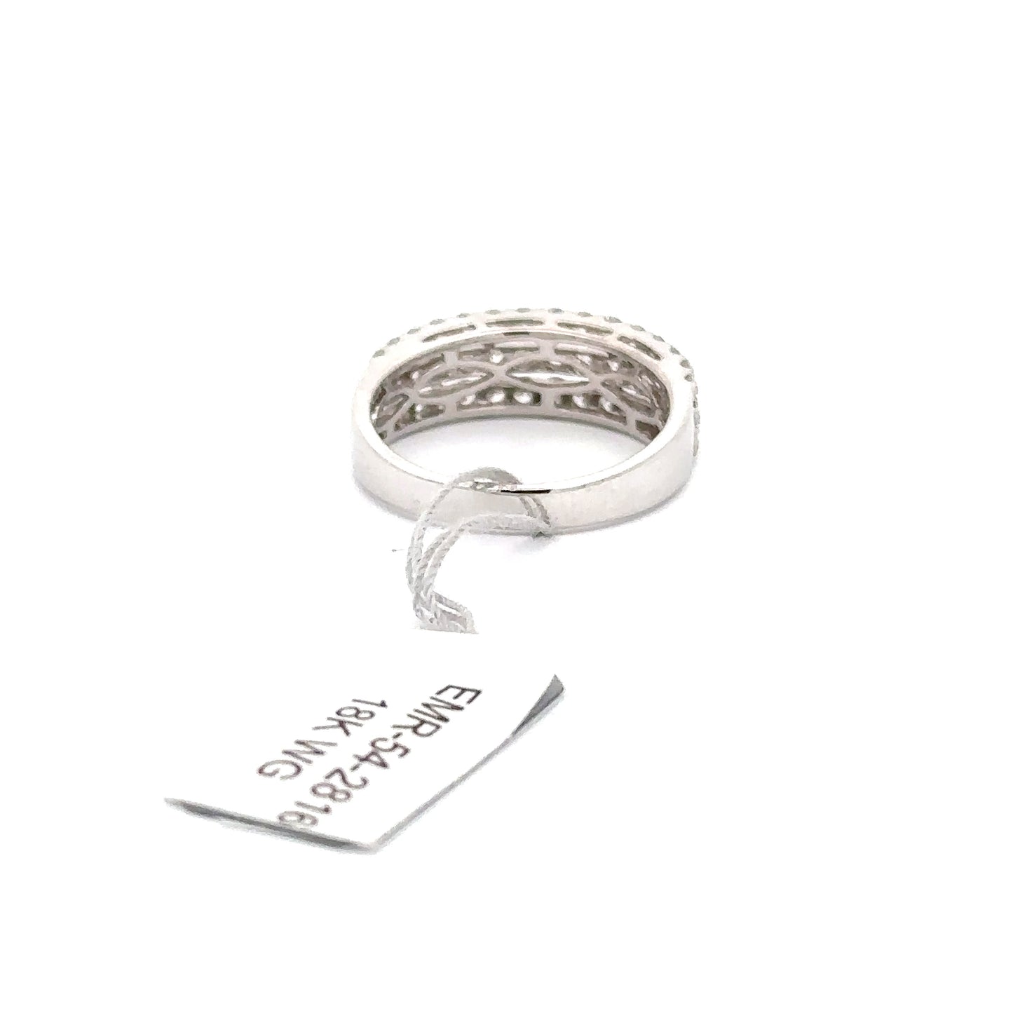 1.16 ctw Natural Diamond Ring | 18k White Gold
