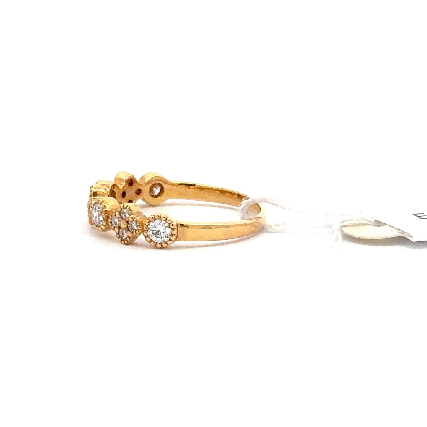 0.55 ctw Natural Diamonds Band | 18K YG