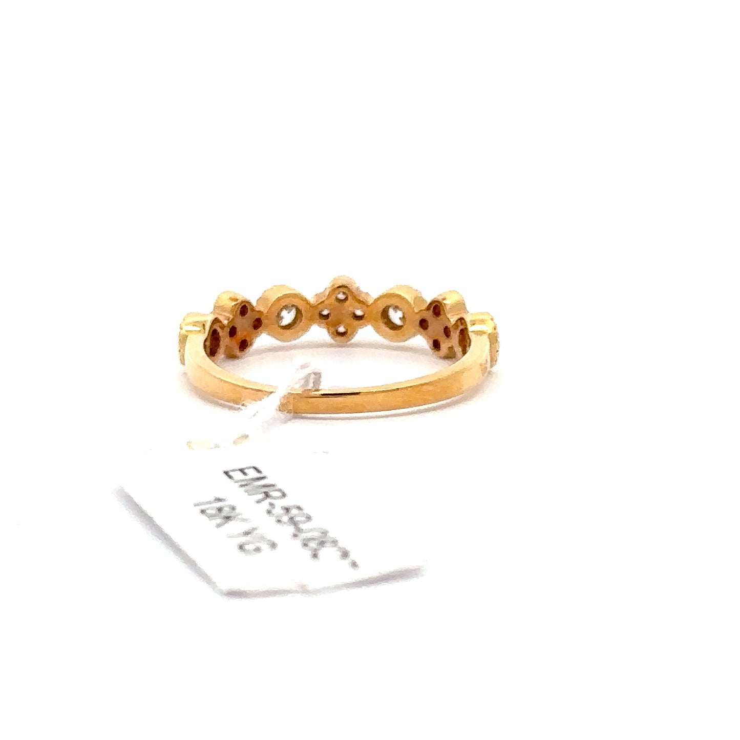 0.55 ctw Natural Diamonds Band | 18K YG