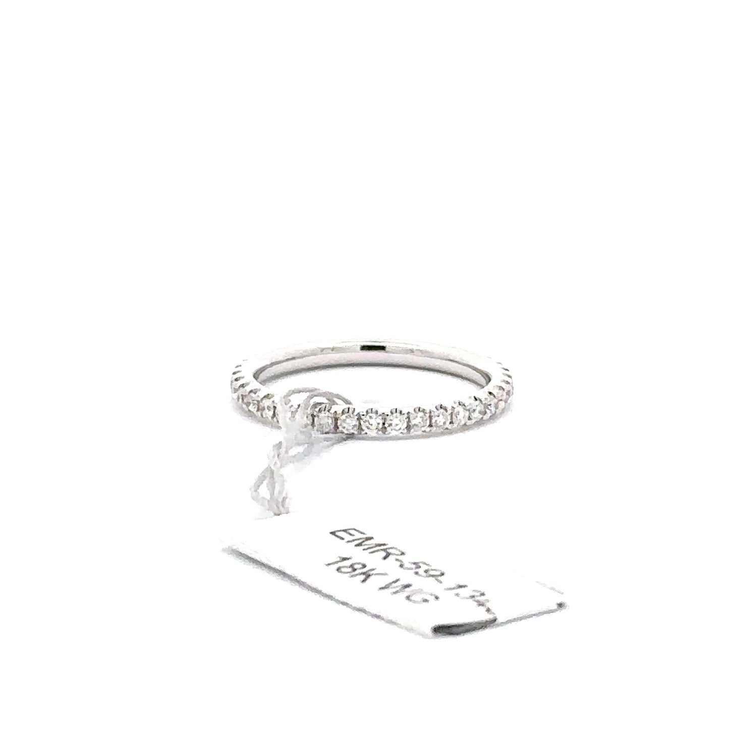 0.56 ctw Natural Diamonds Band | 18K WG