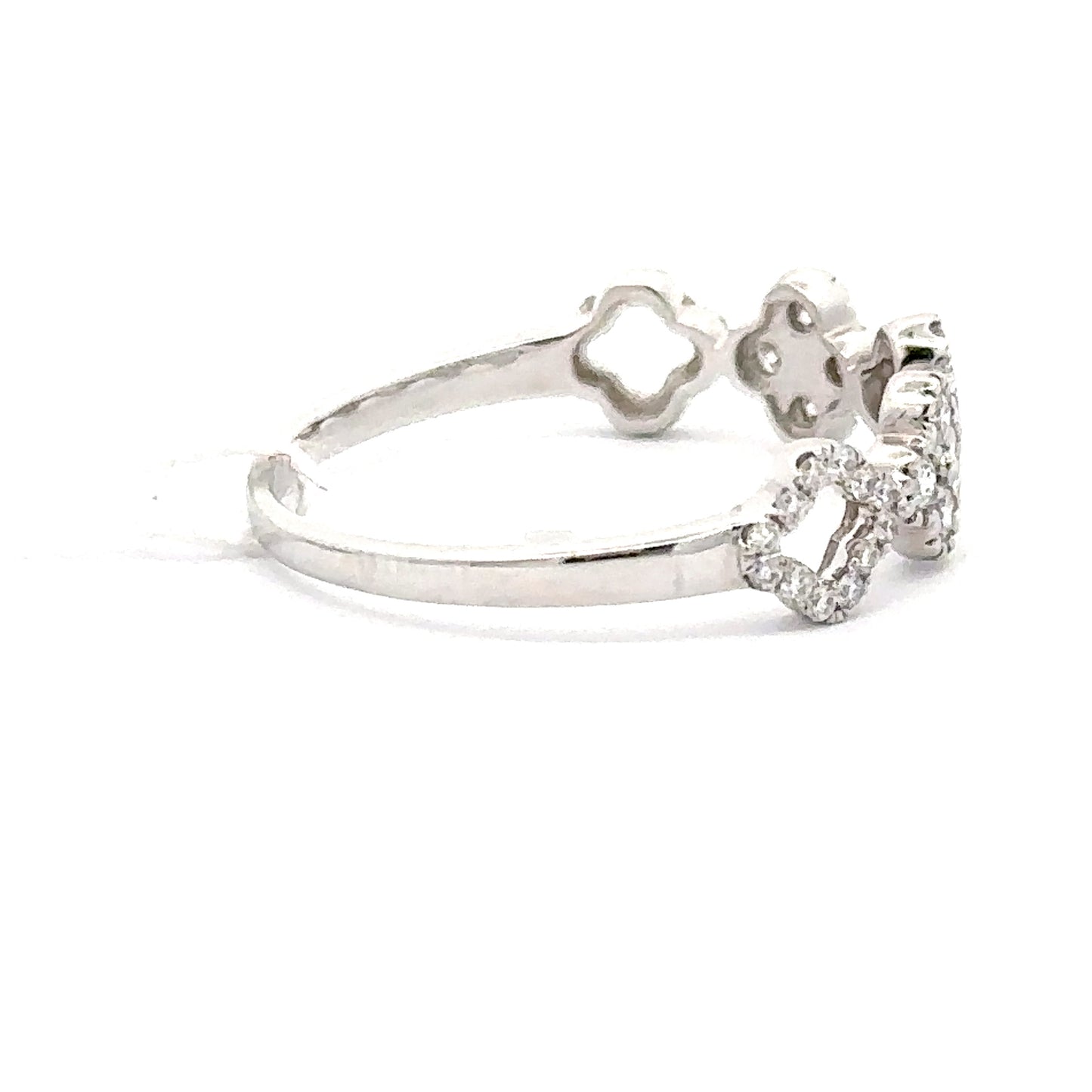 0.35ct Natural Diamond Band | 18K WG