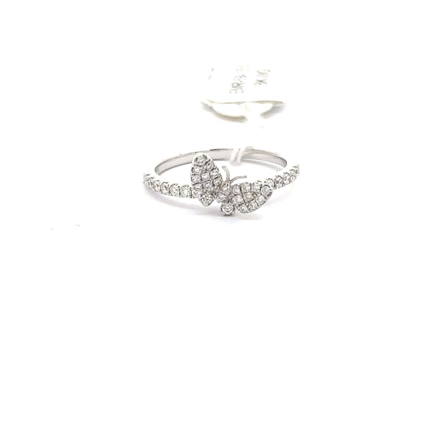 18K White Gold Ring