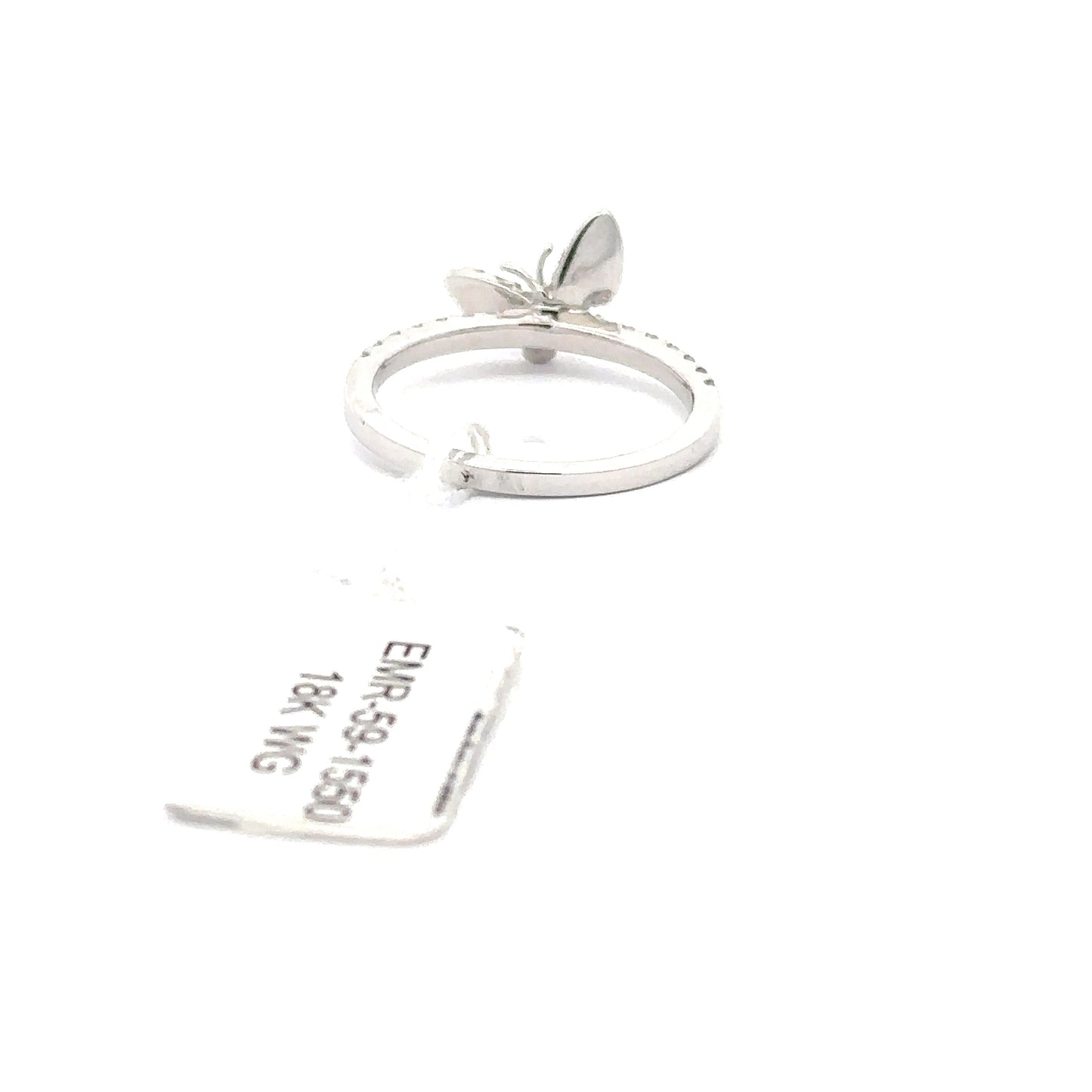 18K White Gold Ring
