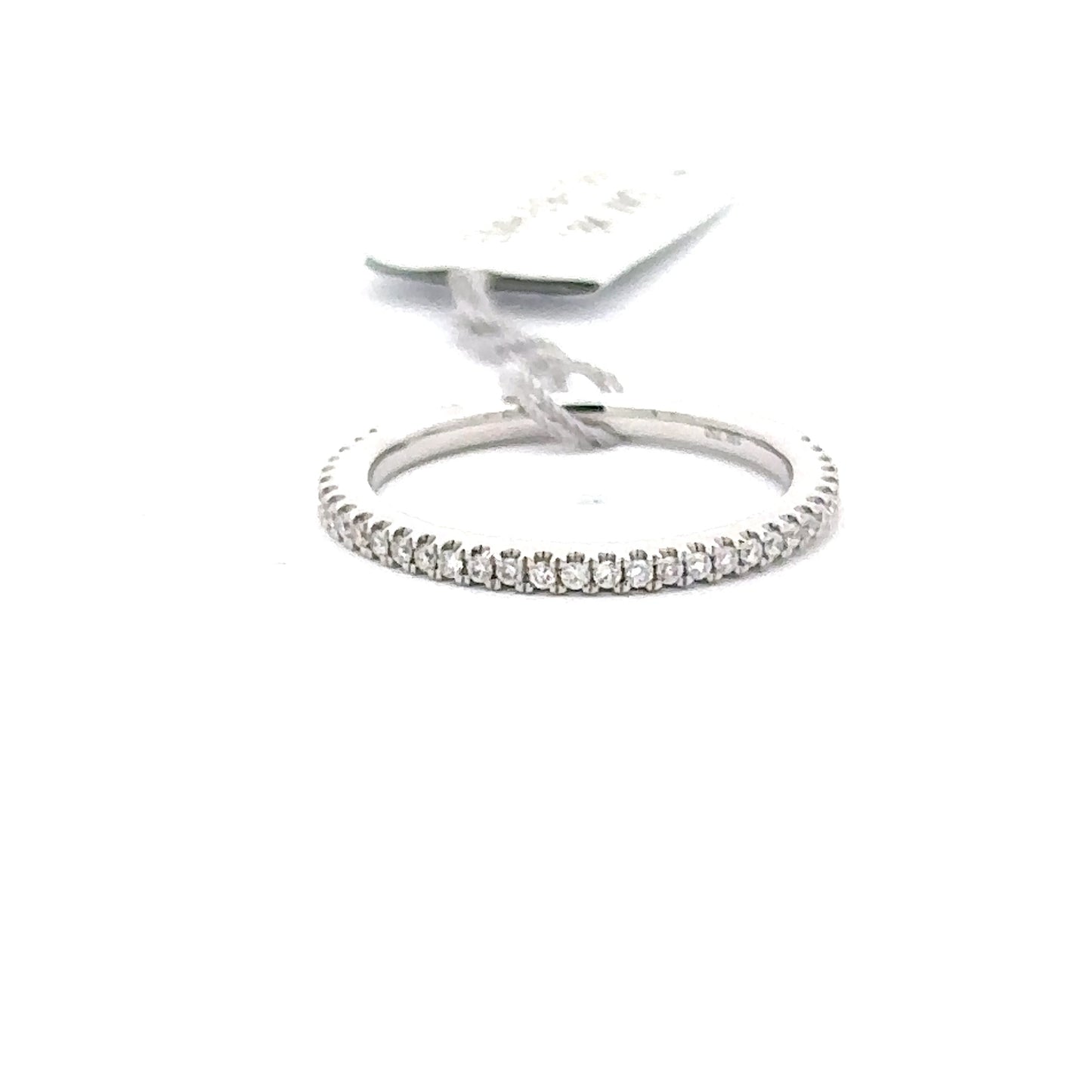 18K White Gold Ring.