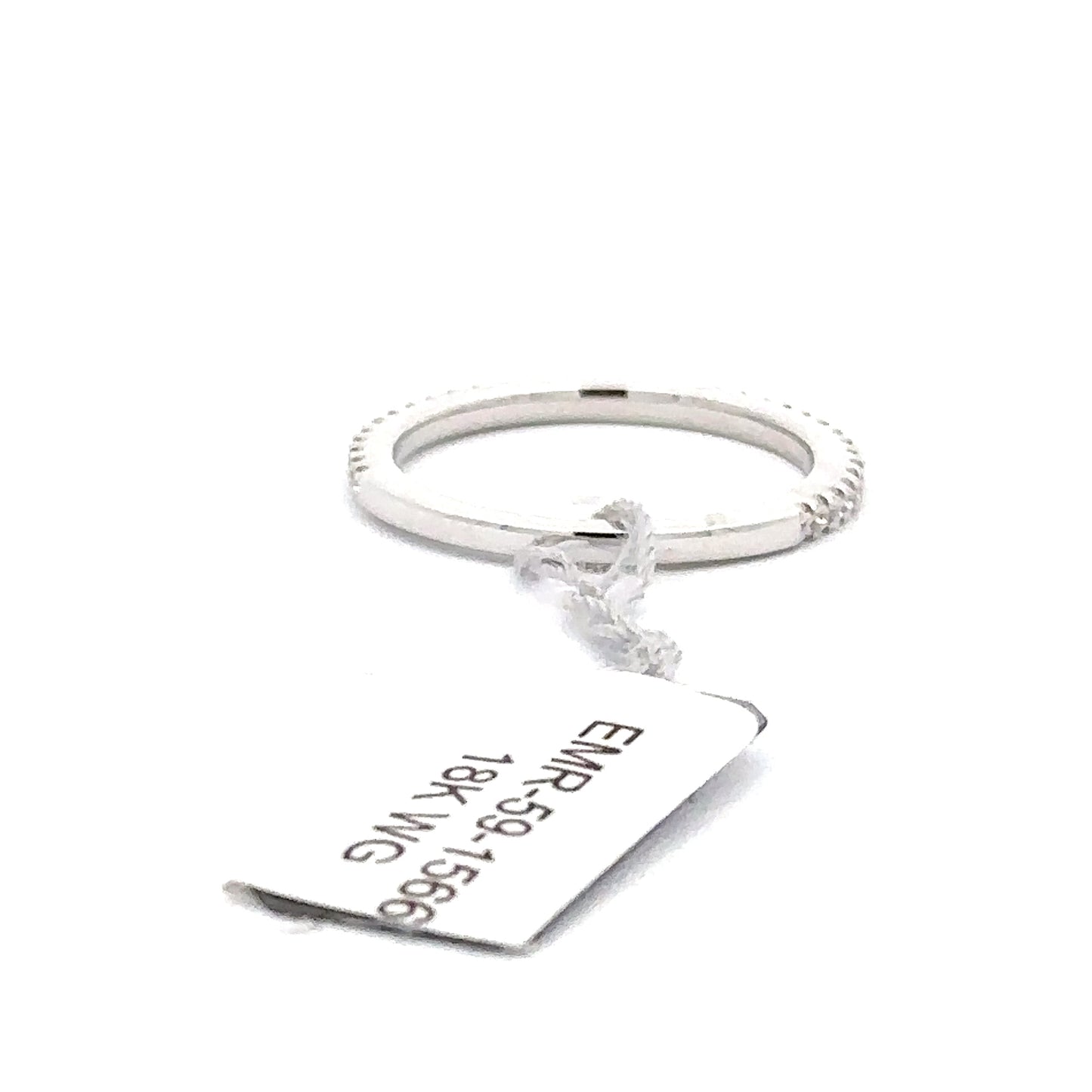 18K White Gold Ring.