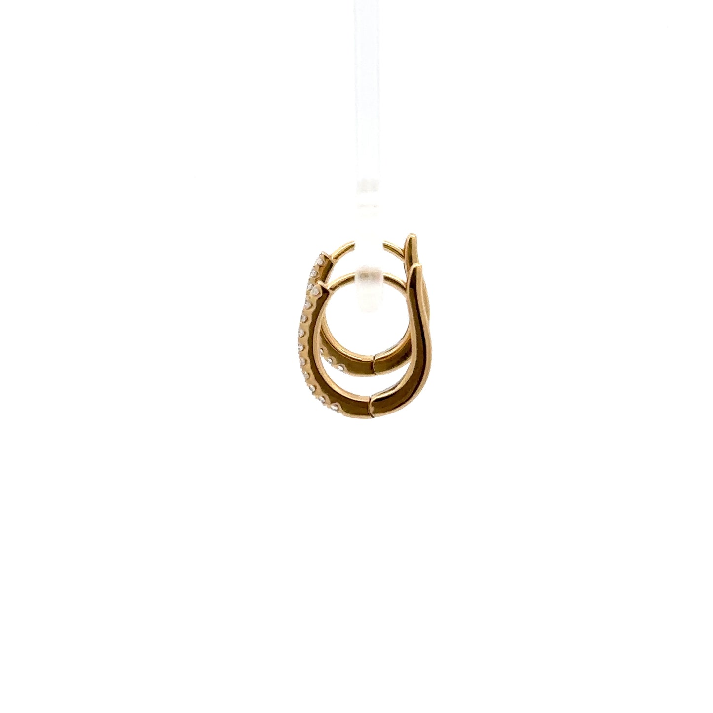 0.22 ctw Natural Diamonds | 18k Yellow Gold.