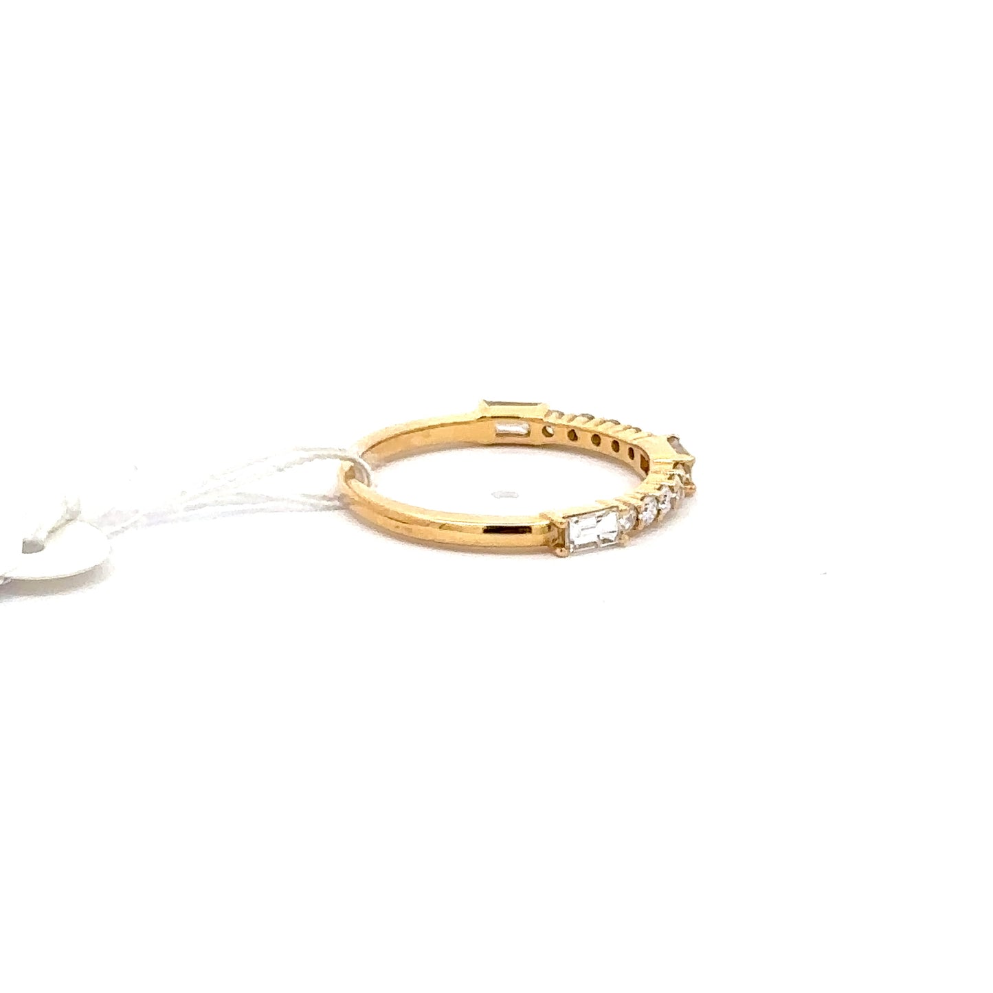 18K Yellow Gold Diamonds Ring.