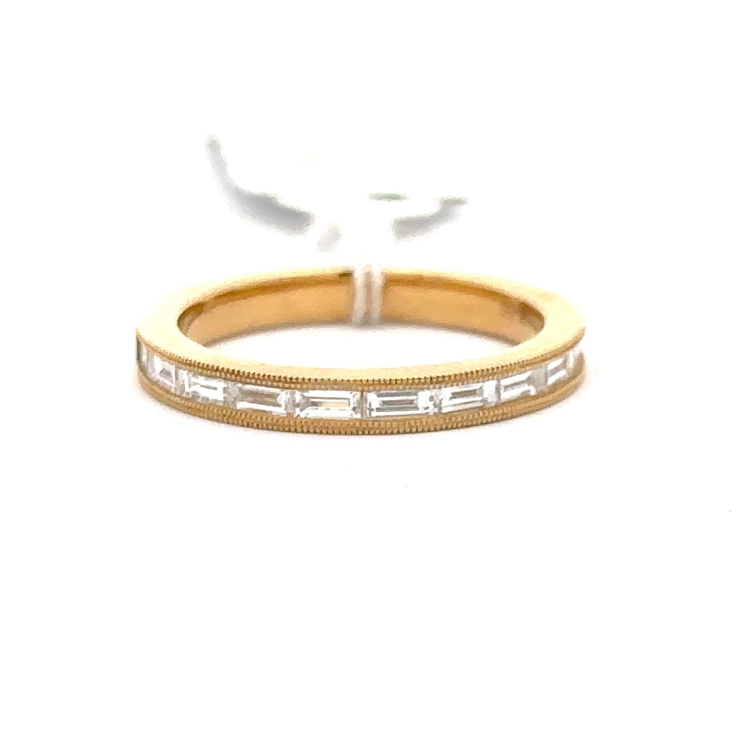 18k Yellow Gold Baguette diamond Ring (Copy)