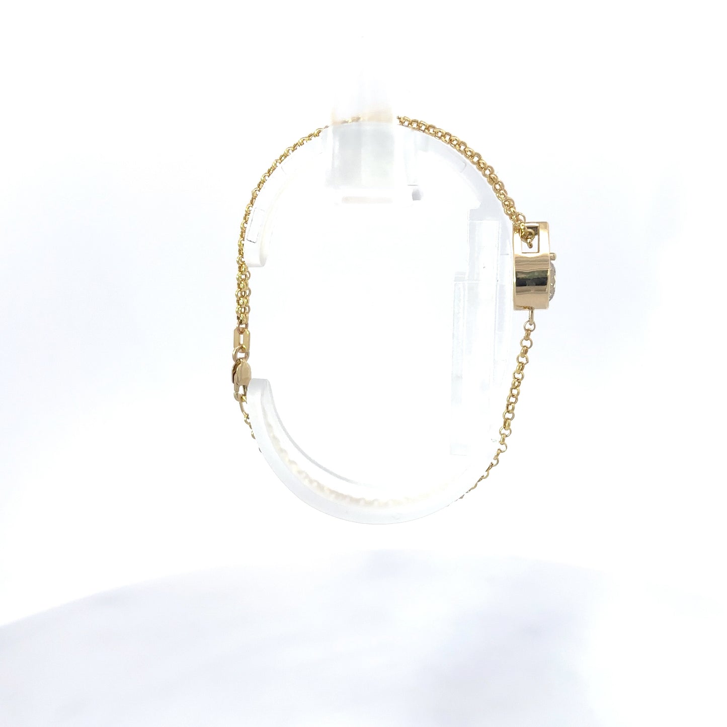 1.00 ct Lab-Grown Diamond Bracelet | 14k Yellow Gold