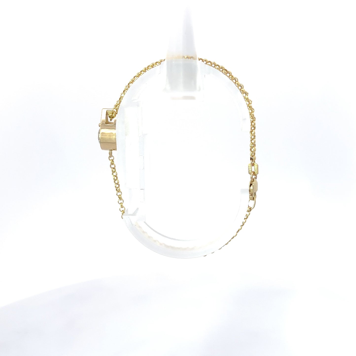 1.00 ct Lab-Grown Diamond Bracelet | 14k Yellow Gold