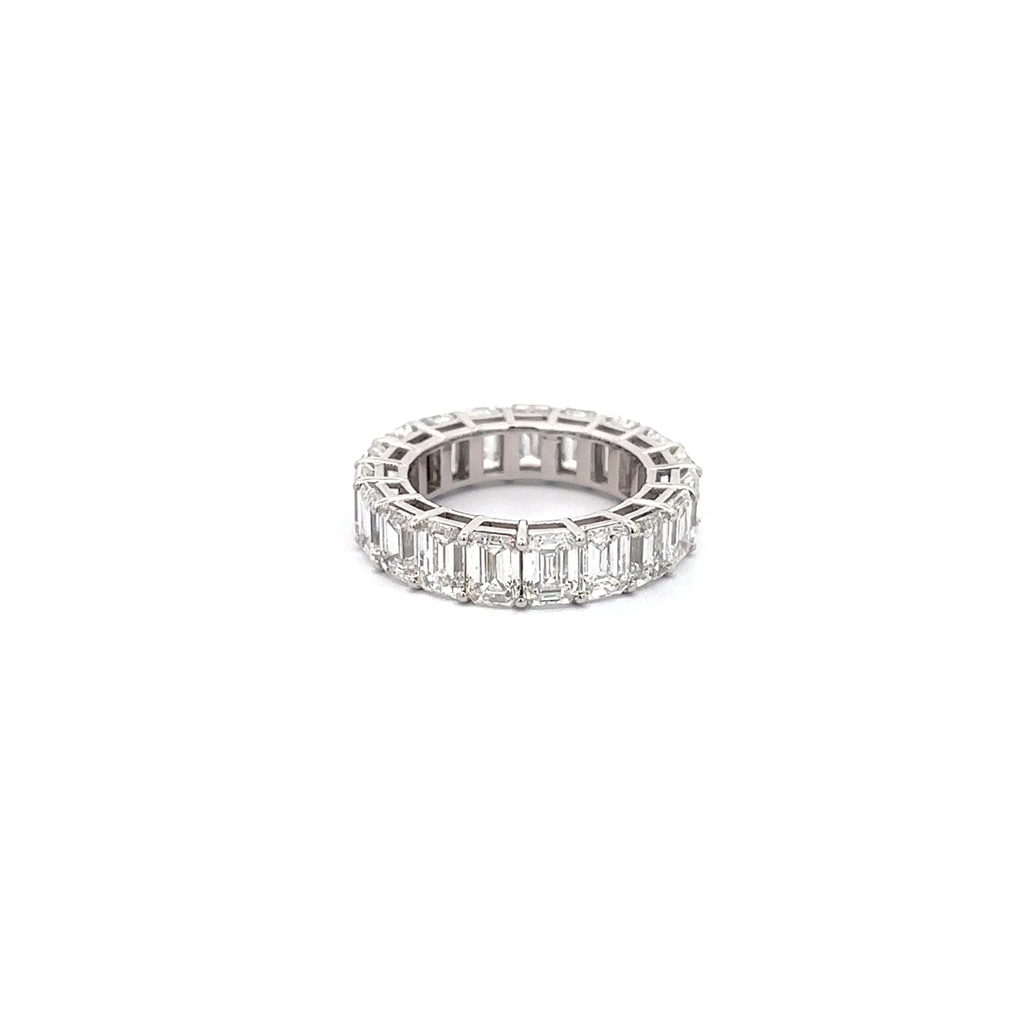 9.70 ctw Lab-Grown Diamonds Eternity Band | Platinum
