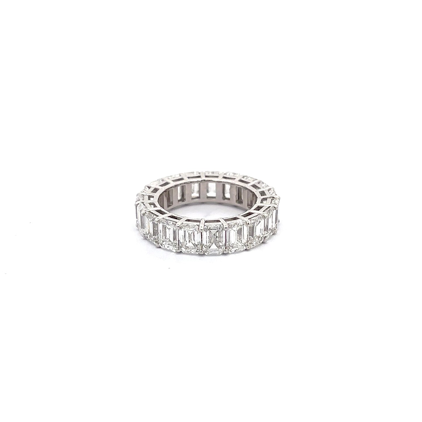 9.70 ctw Lab-Grown Diamonds Eternity Band | Platinum