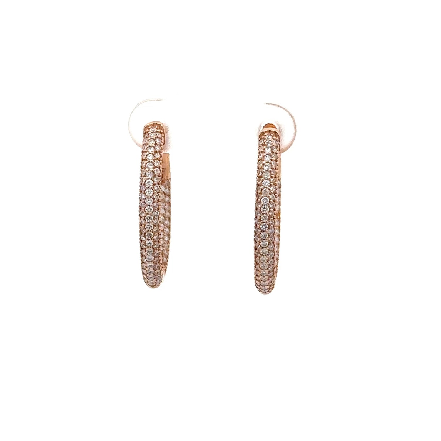 Elegant Natural Hoop Earrings