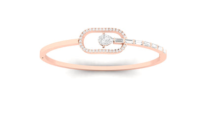 1.70 ctw Lab-Grown Diamonds | Designer Bangle.