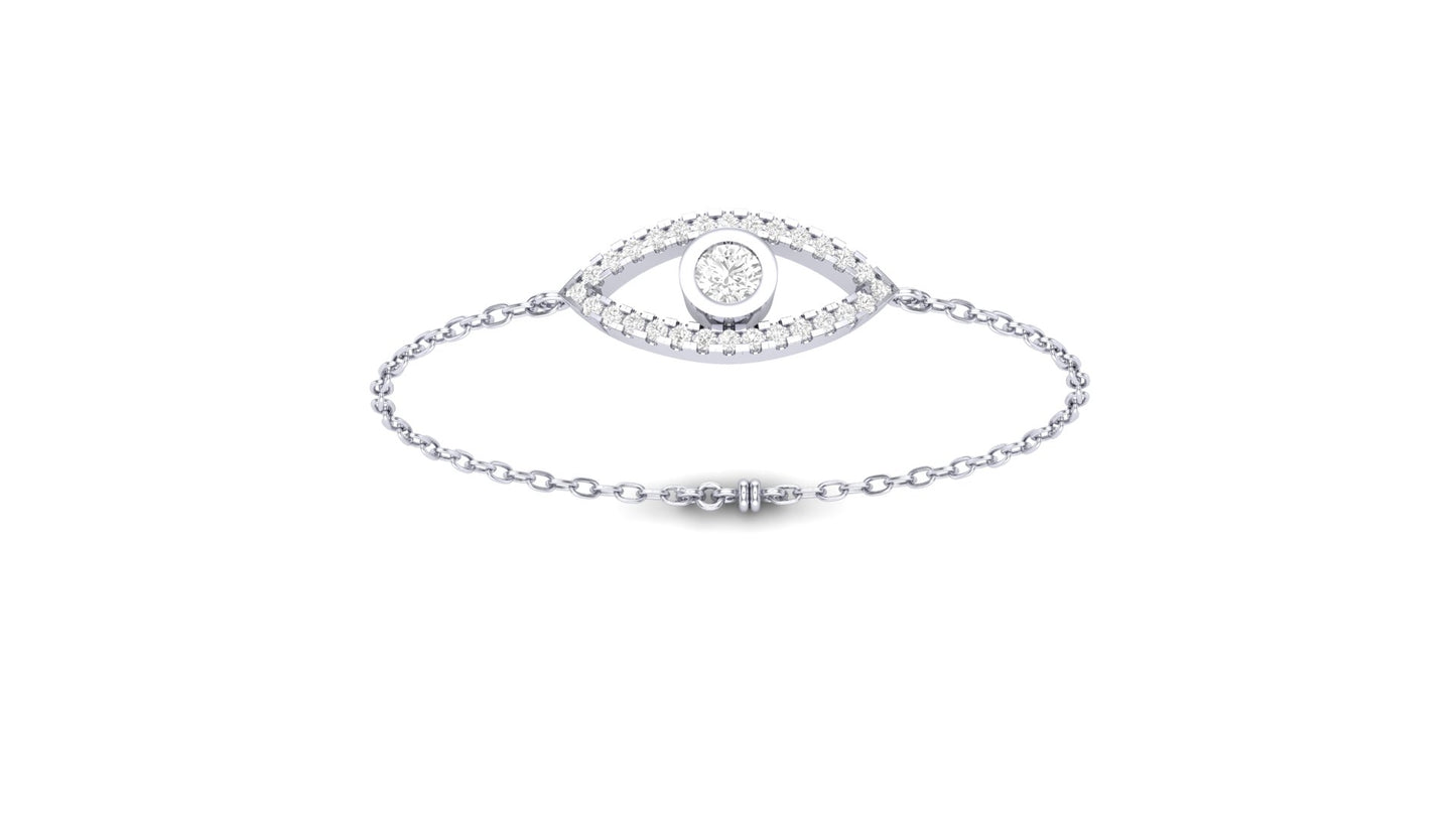 1.00 ctw Lab-Grown Diamonds | Designer Bracelet