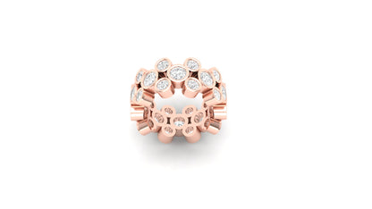 4 ctw Lab-Grown Diamonds | Designer Ring.