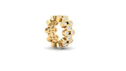 4 ctw Lab-Grown Diamonds | Designer Ring.
