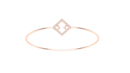 0.35 ctw Lab-Grown Diamond | Designer Bangle.