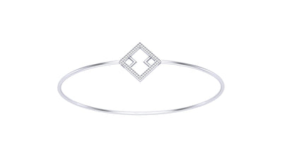 0.35 ctw Lab-Grown Diamond | Designer Bangle.