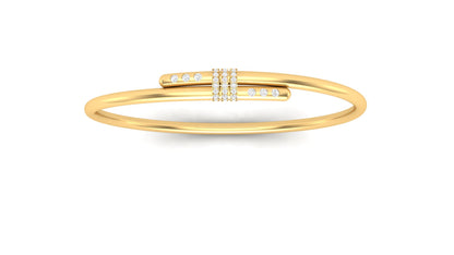 0.30 ctw Lab Grown Diamonds | Designer Bangle.