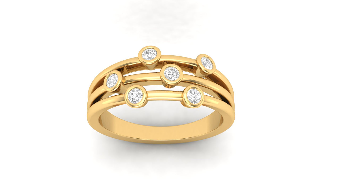 0.50 ctw Lab-Grown Diamonds | Designer Ring.
