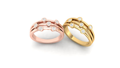 0.50 ctw Lab-Grown Diamonds | Designer Ring.